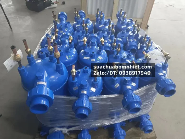 Bộ trao đổi nhiệt máy nước nóng bơm nhiệt hồ bơi