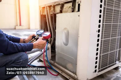 Sửa chữa bơm nhiệt heat pump